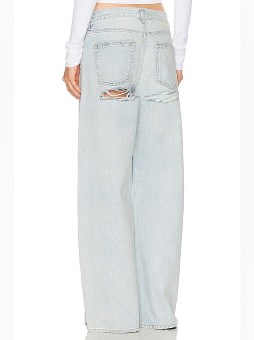 GRLFRND Rory Short Rise Baggy - Picture 4 of 16